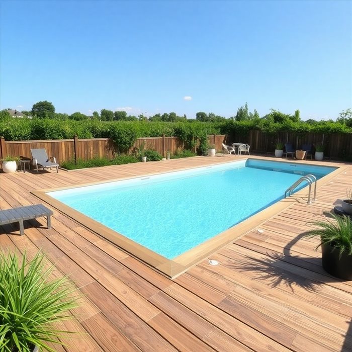 Guide Pratique : Construire une Terrasse en Bois près de la Piscine